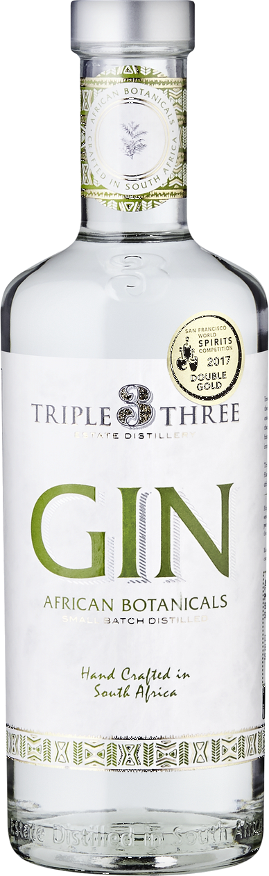 Foto: Abbildung zeigt das Produkt African Botanicals GIN, Triple Three