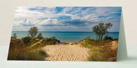 Foto: Abbildung zeigt das Produkt Grußkarte "Ostsee"