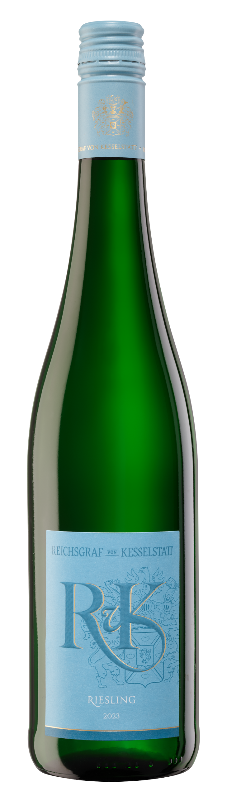 Bild:  Abbildung zeigt das Produkt 2023 RvK Riesling fruchtsüß