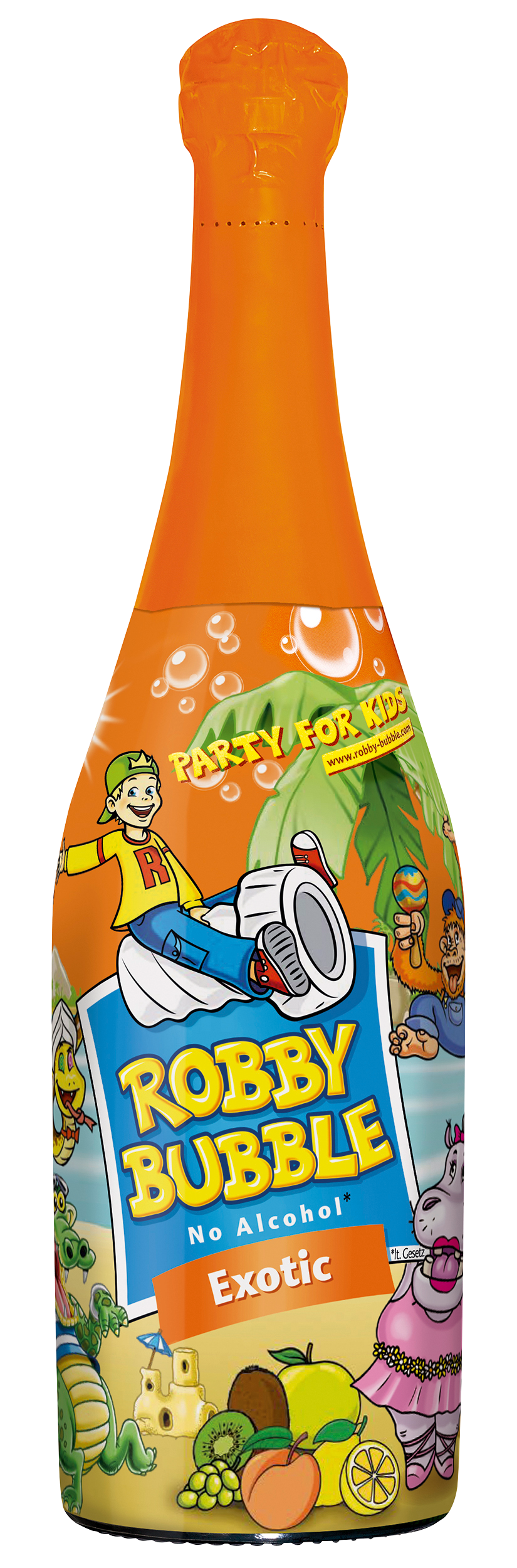 Bild:  Abbildung zeigt das Produkt Robby Bubble Exotic